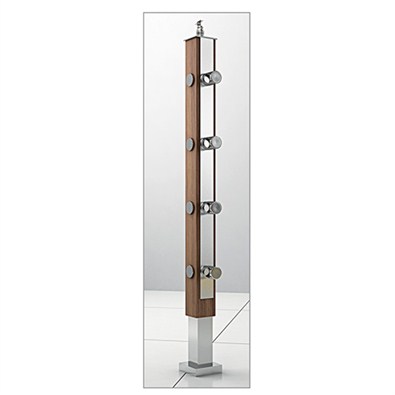 Stainless Steel Balustrade Handrails(0047 Wood & Steel)